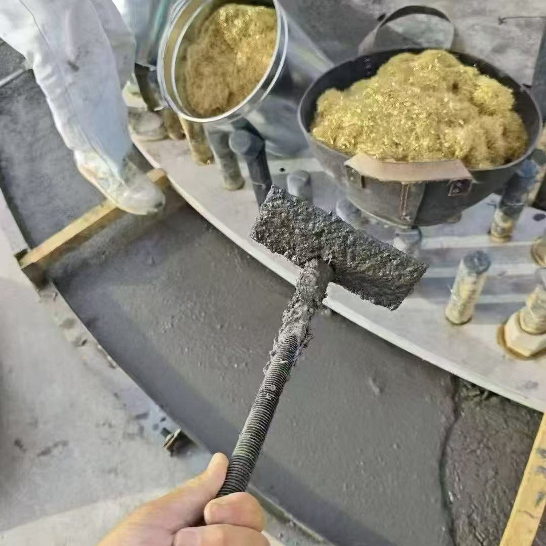 戚墅堰C120钢纤维高强无收灌浆料 轧机压缩机汽轮机发电机锻压设备底座灌浆材料